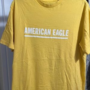 American Eagle yellow tee